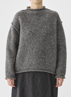 Pas De Calais - Baby Alpaca Knit Pullover