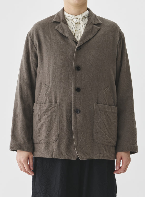 Pas De Calais - Wool Twill Utility Jacket