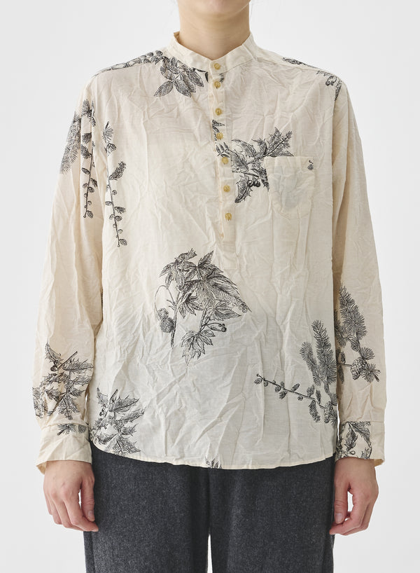 Pas De Calais - Friends of the Forest Print Blouse