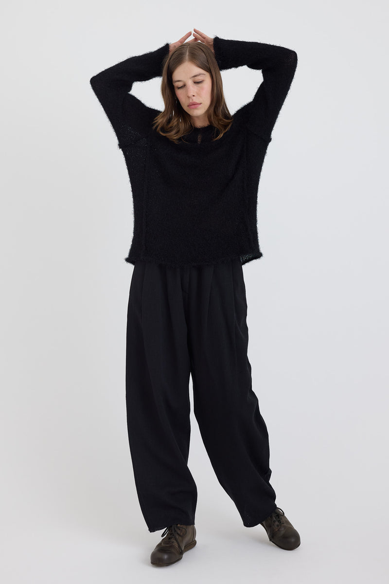 Boboutic - Silk Cashmere Sweater - Black