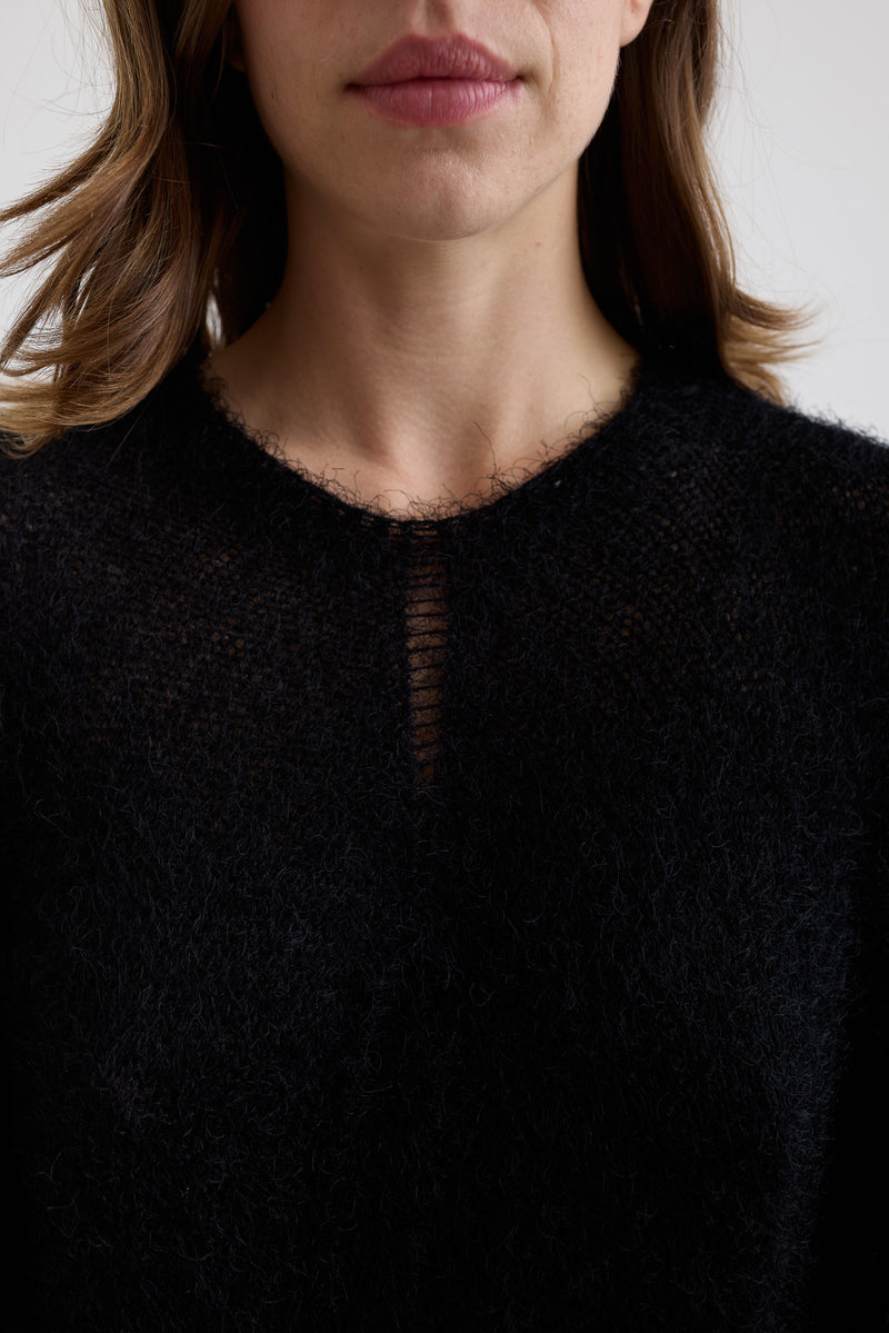 Boboutic - Silk Cashmere Sweater - Black