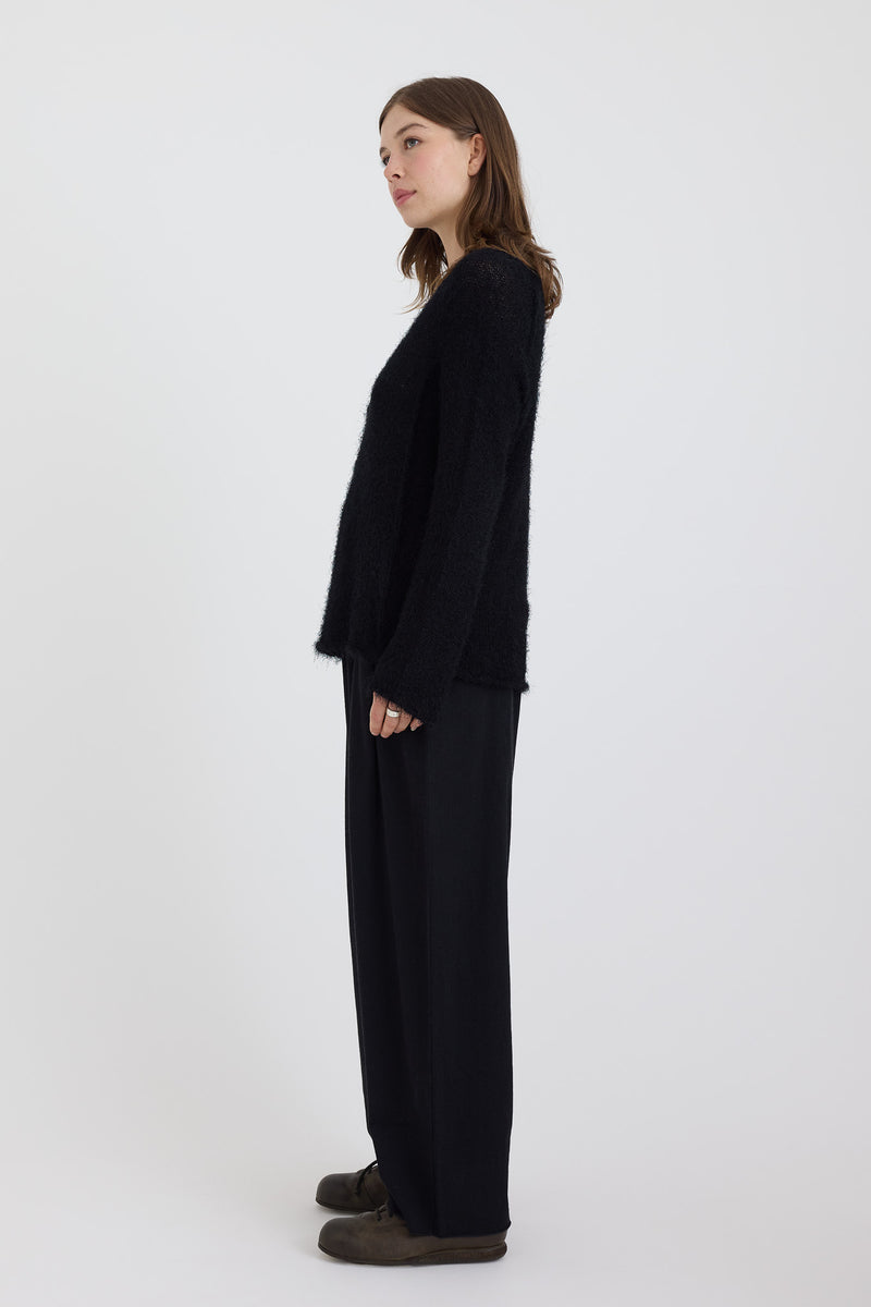 Boboutic - Silk Cashmere Sweater - Black