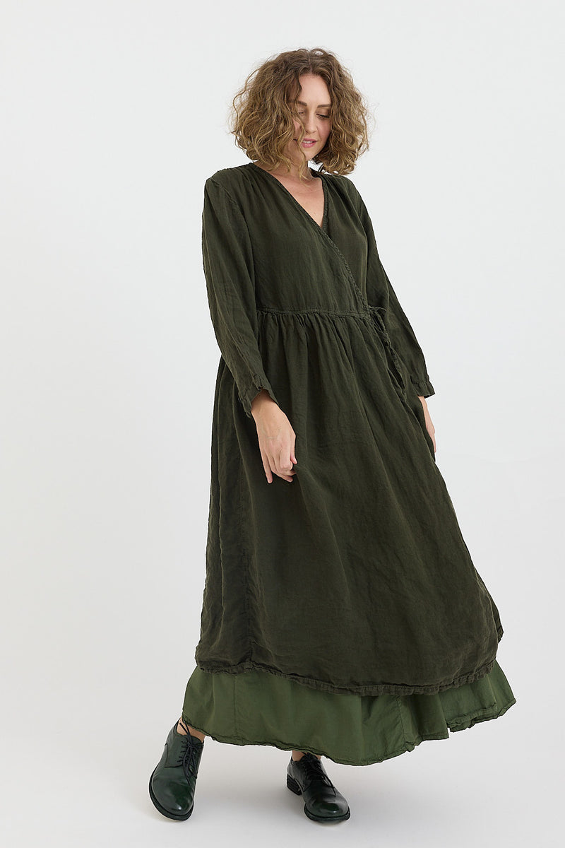Metta - Amelie Wrap Dress - Linen