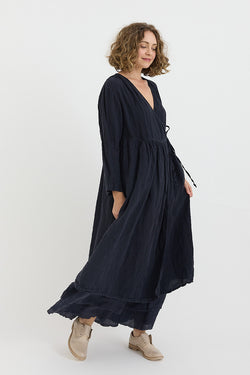 Metta - Amelie Wrap Dress - Linen