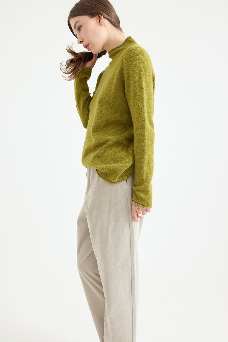 Apuntob - P1891/TS829 - Cashmere Knitwear - Grass Green