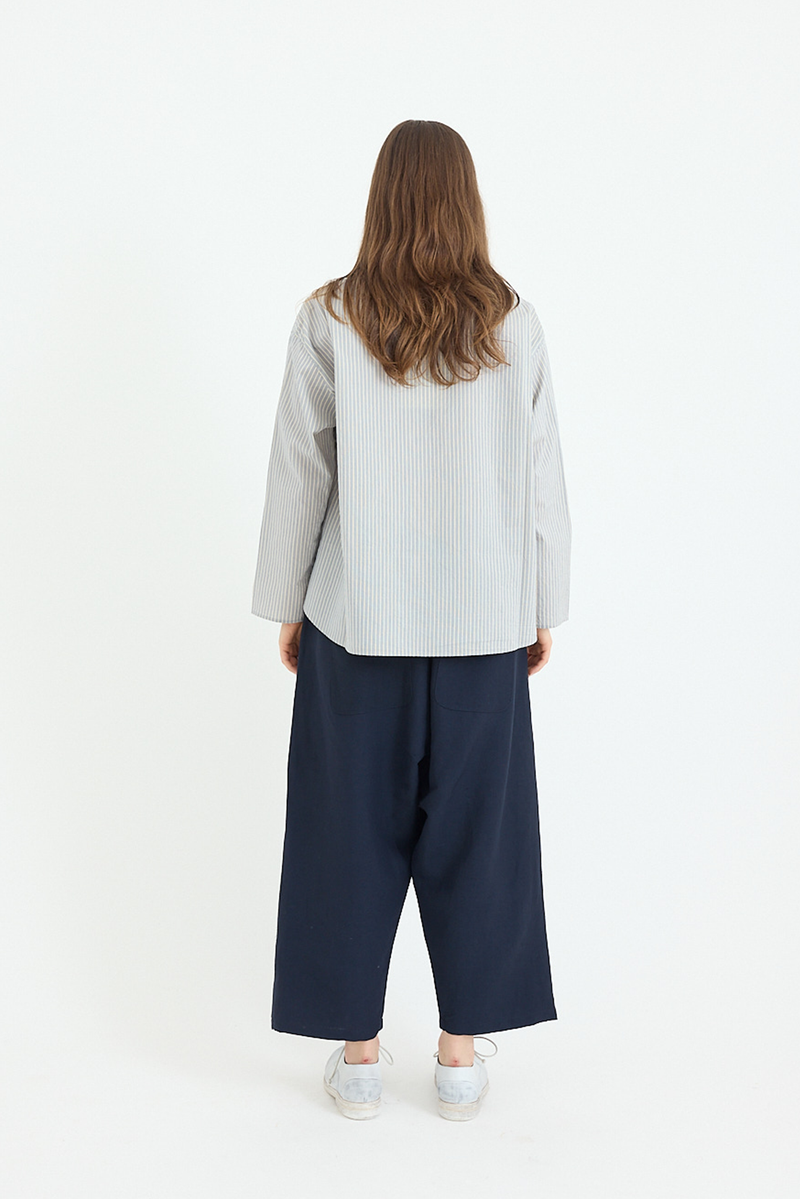 Apuntob - P1899/TS840 -  Linen Trousers