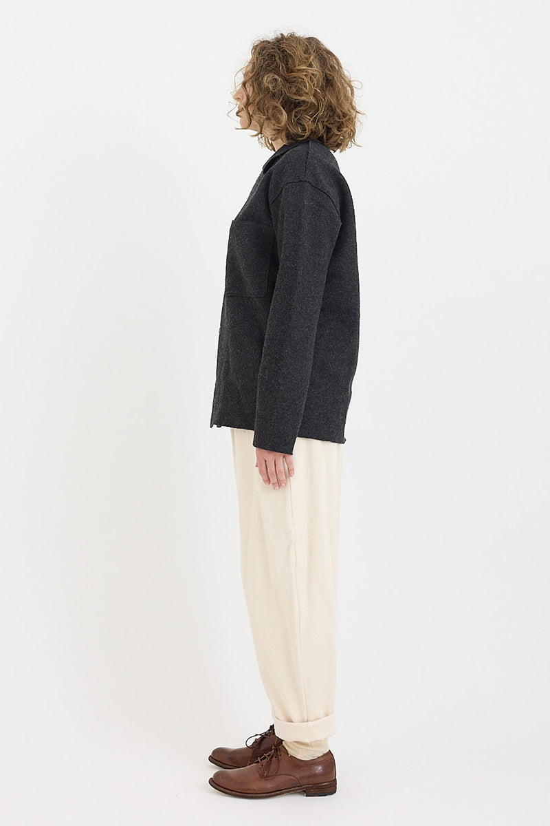 7115 by Szeki - Boiled Wool Shirt