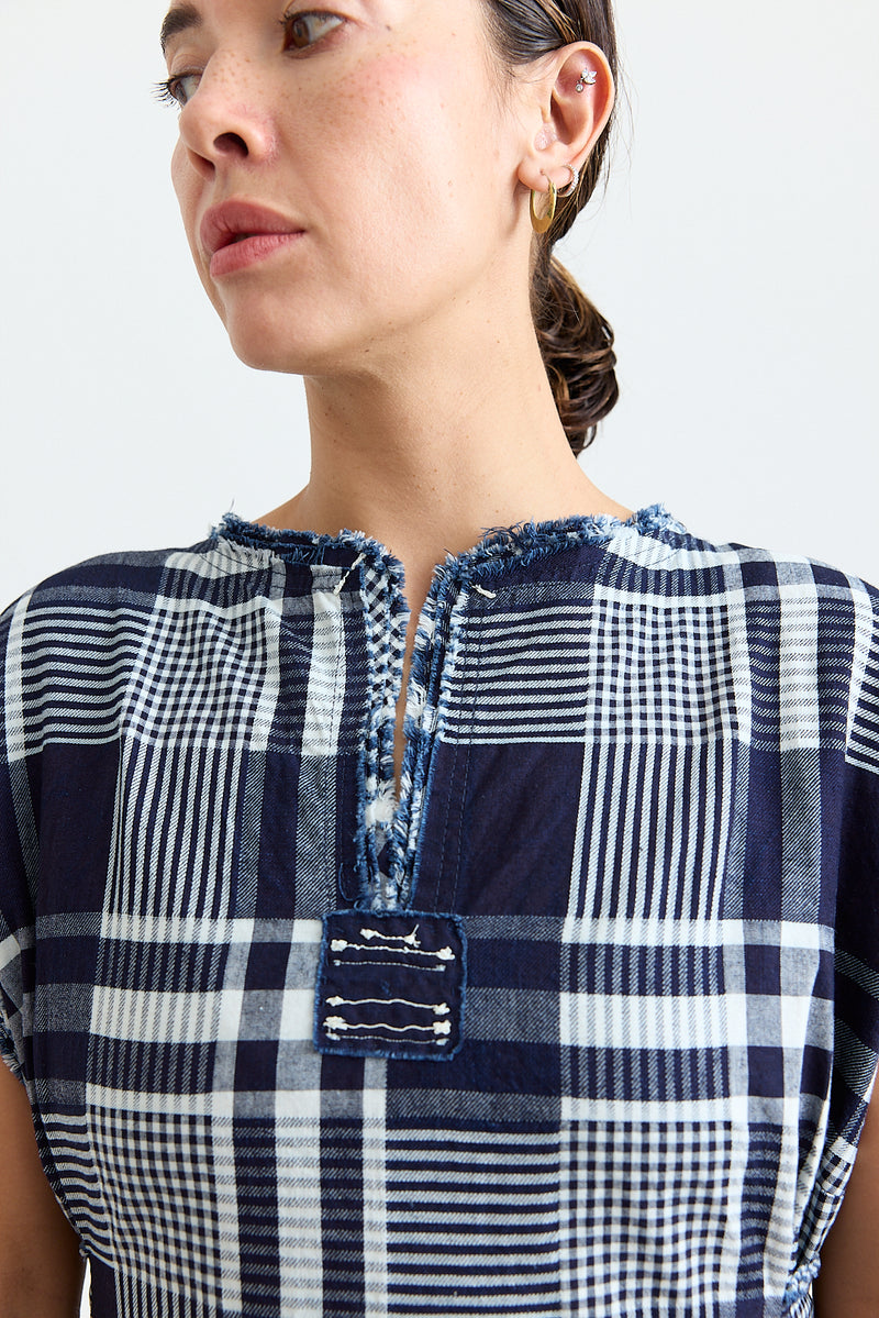 Bukeshla - Lilly Tie Dress - Wide Check