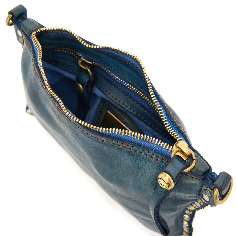 Campomaggi - Crossbody Bag small - Sapphire