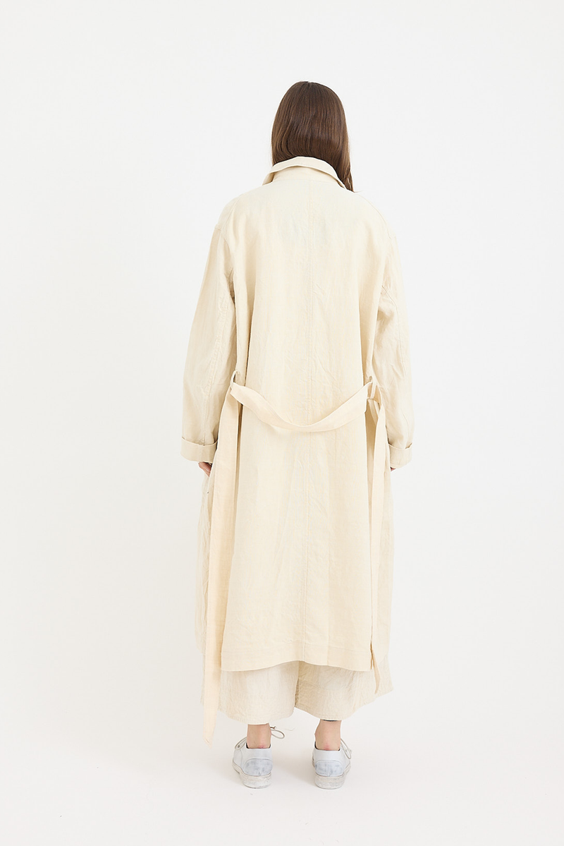 Chez Vidalenc - Trench Coat - Natural