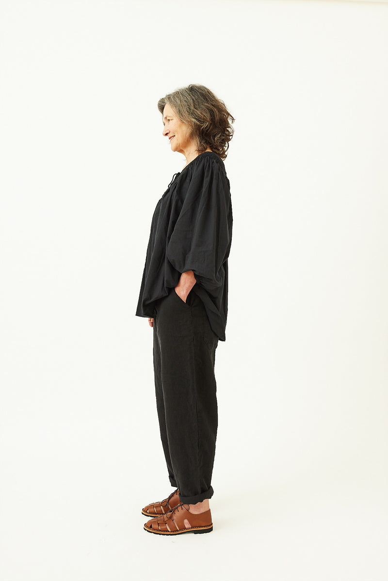 Metta - Murphy Tailored Pant - Mid Weight Linen