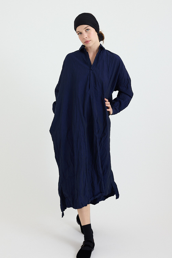 Daniela Gregis - Long Shirt Dress - ElectricBlue/Black