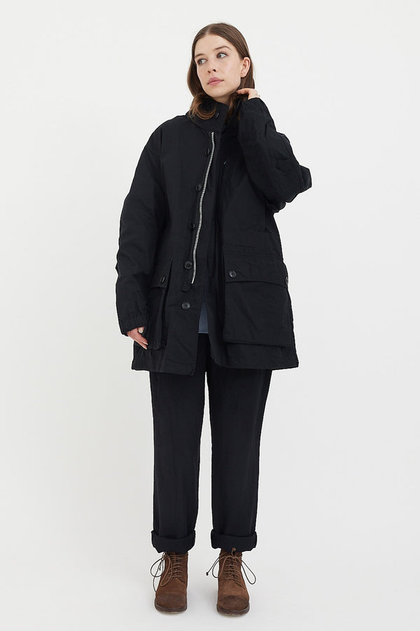 Sage De Cret - Coat - High Density Cotton Waxed Field Half Coat