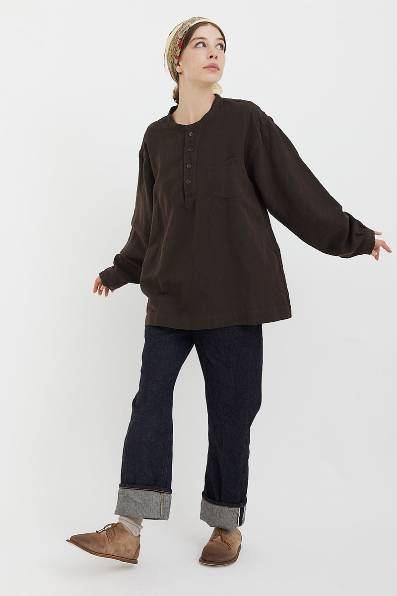 Kaval - Henry Neck Blouse