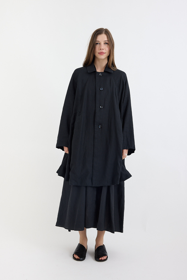 Kaval - Dohcchu coat -Hemp  Black