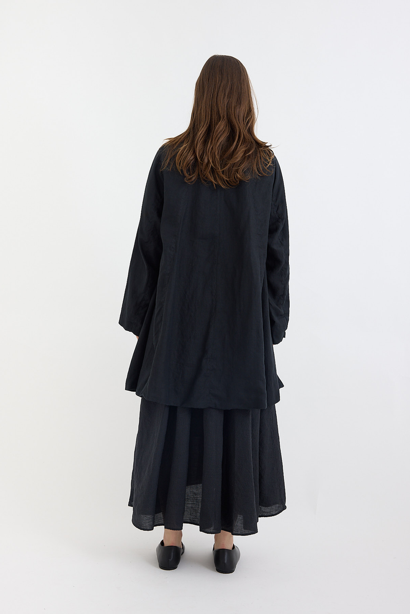 Kaval - Dohcchu coat -Hemp  Black