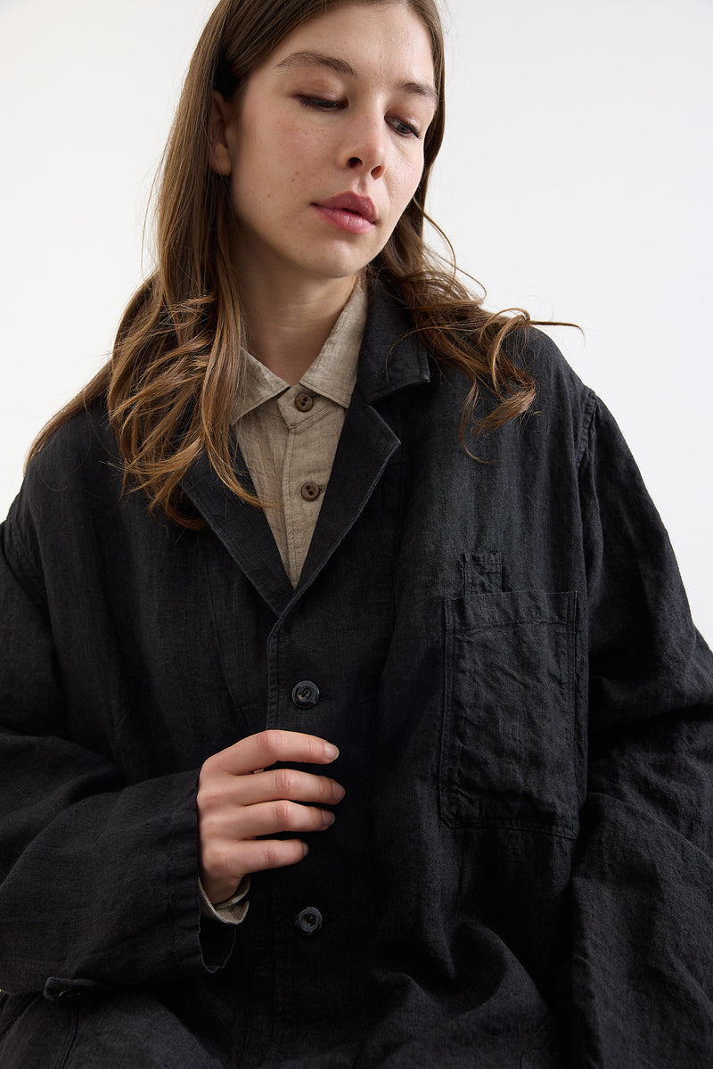 Kaval - Shop coat 3 - Black