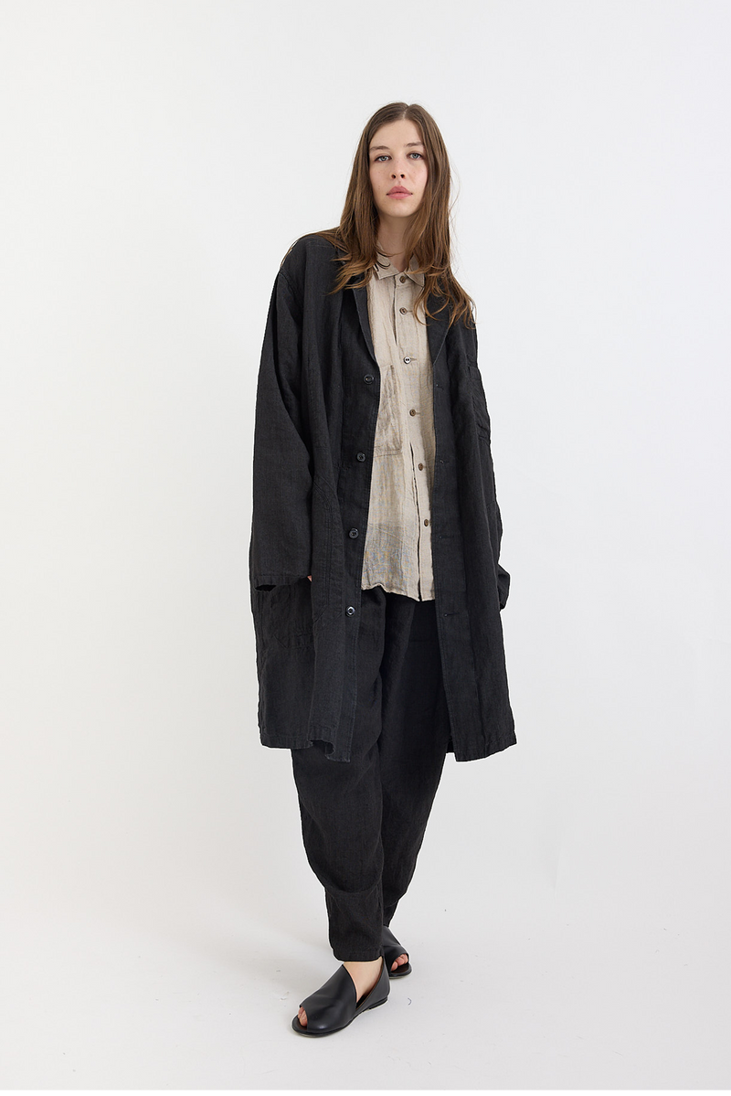 Kaval - Shop coat 3 - Black