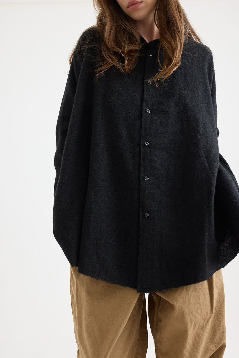 Kaval - Stole Shirt - Black Khaki