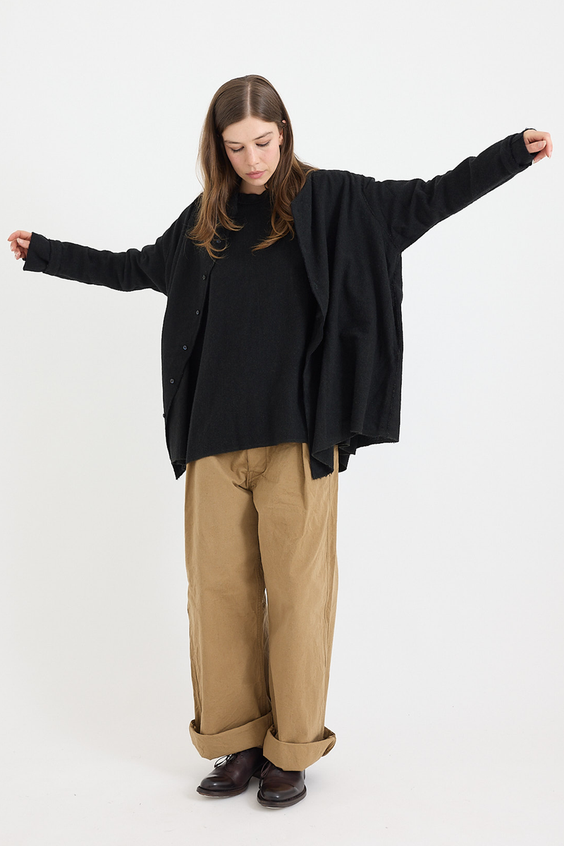 Kaval - Stole Shirt - Black Khaki