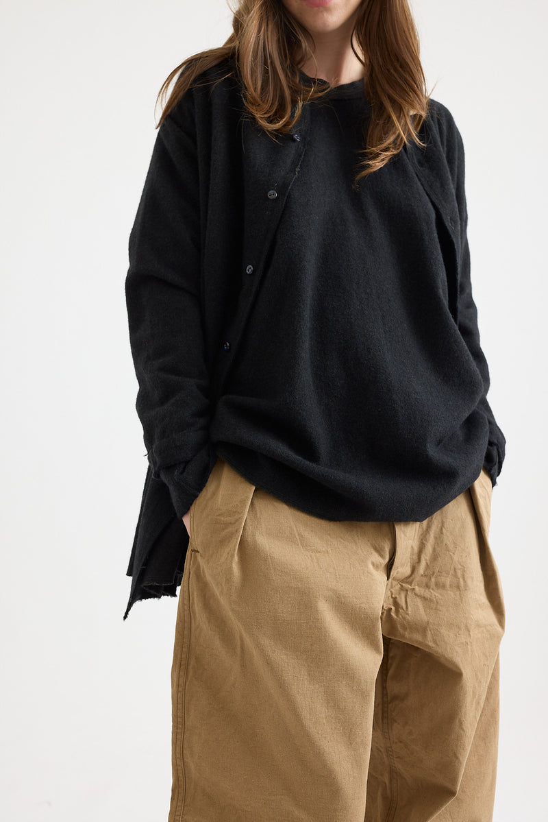 Kaval - Stole Shirt - Black Khaki