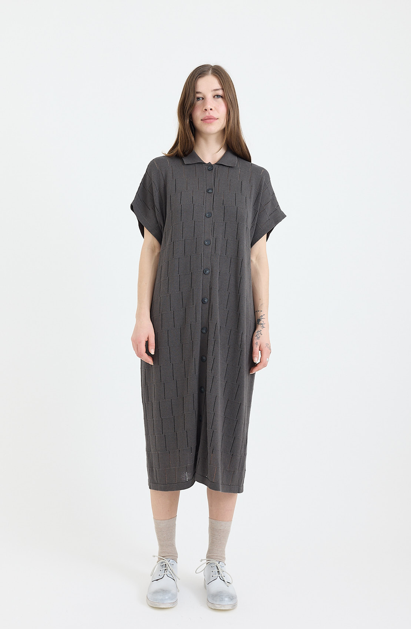 Lauren Manoogian - Lattice Shirt Dress