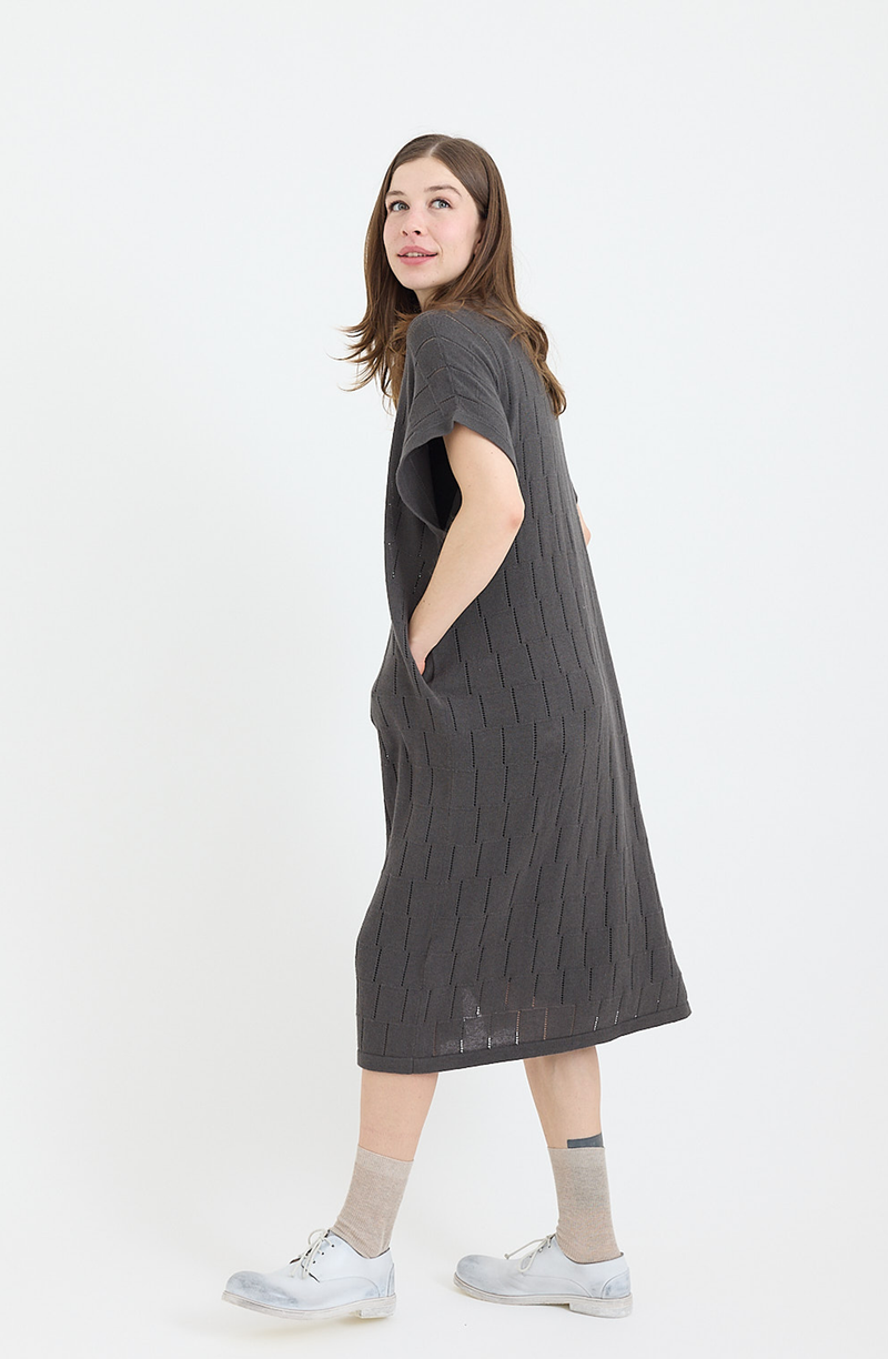 Lauren Manoogian - Lattice Shirt Dress