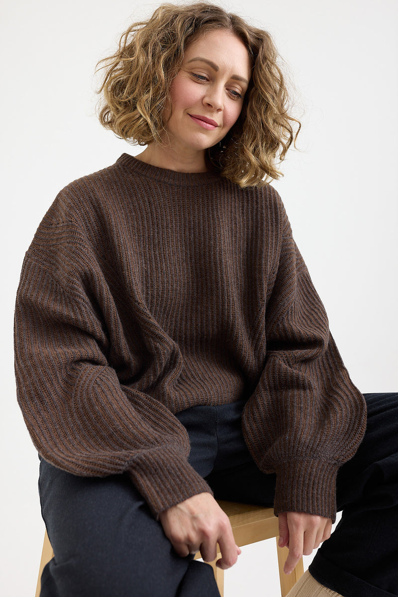 7115 by Szeki - Merino Poet Sweater