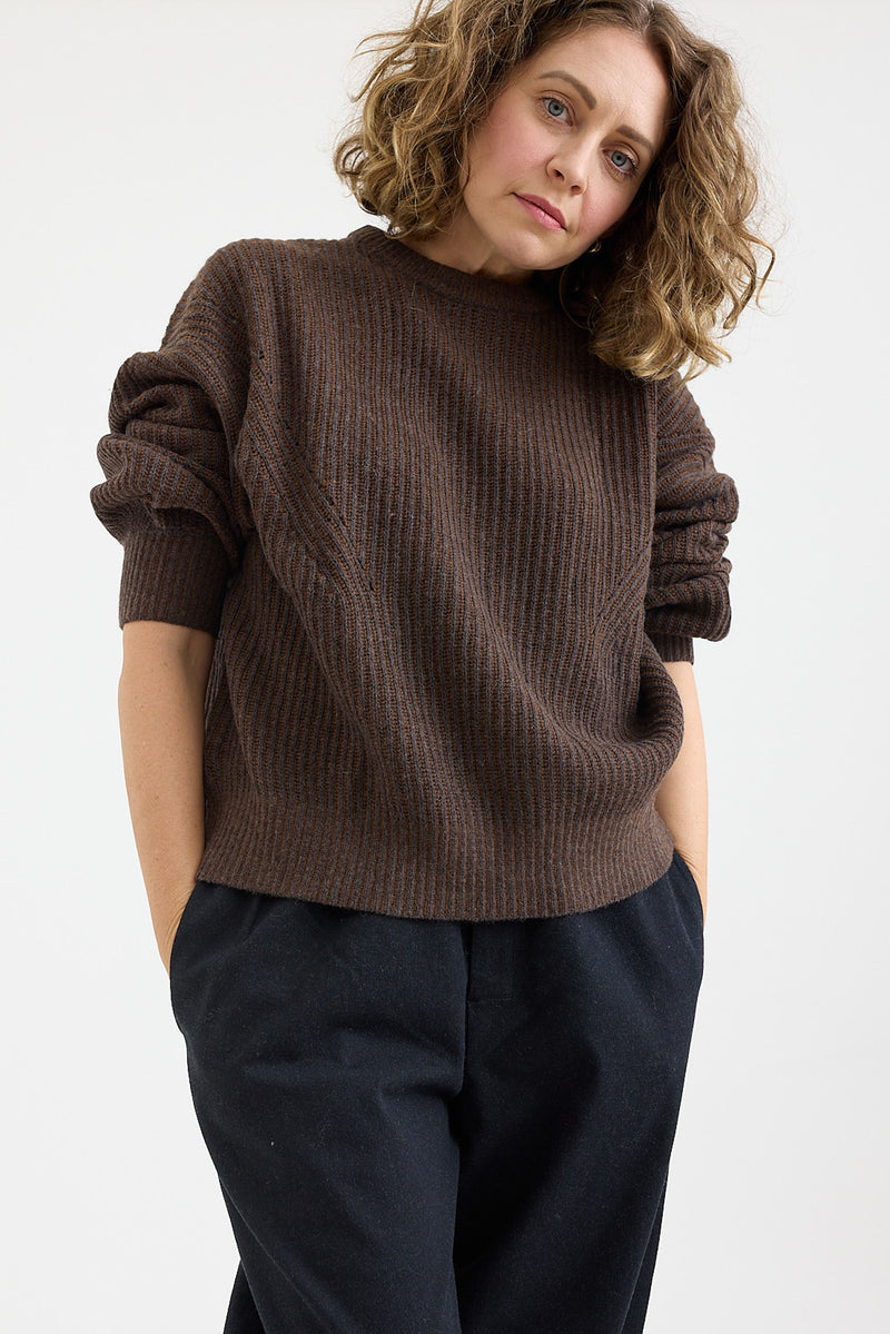 7115 by Szeki - Merino Poet Sweater