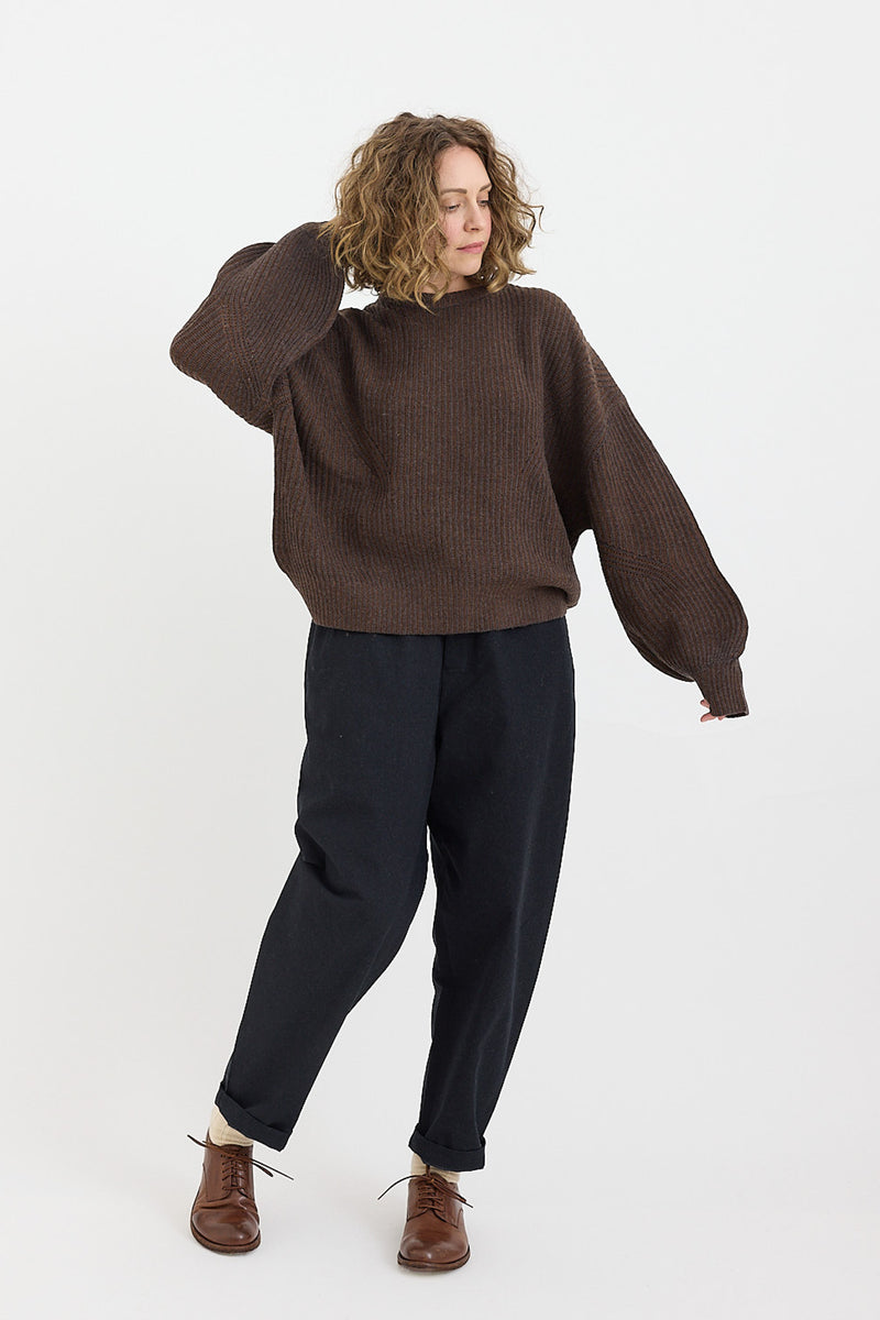 7115 by Szeki - Merino Poet Sweater