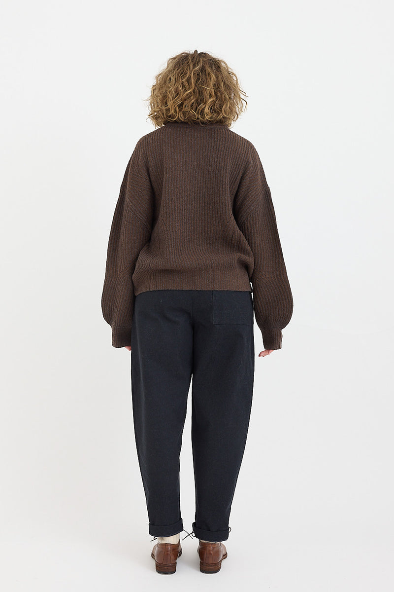 7115 by Szeki - Merino Poet Sweater