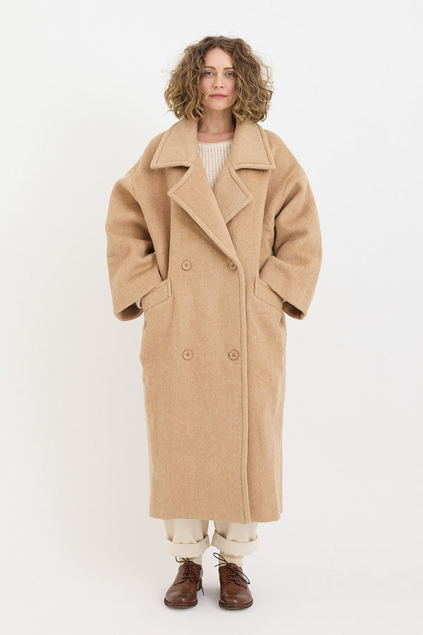 7115 by Szeki - Oversized Wool Coat