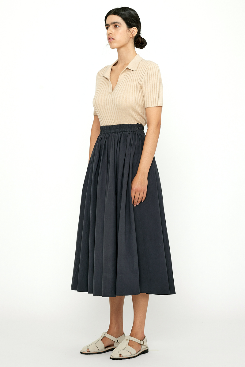 7115 By Szeki - Papery Elastic Prairie Skirt