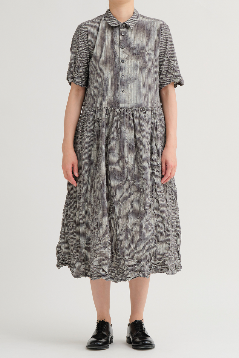 Pas de Calais - C/L Stripe Short Sleeve Dress