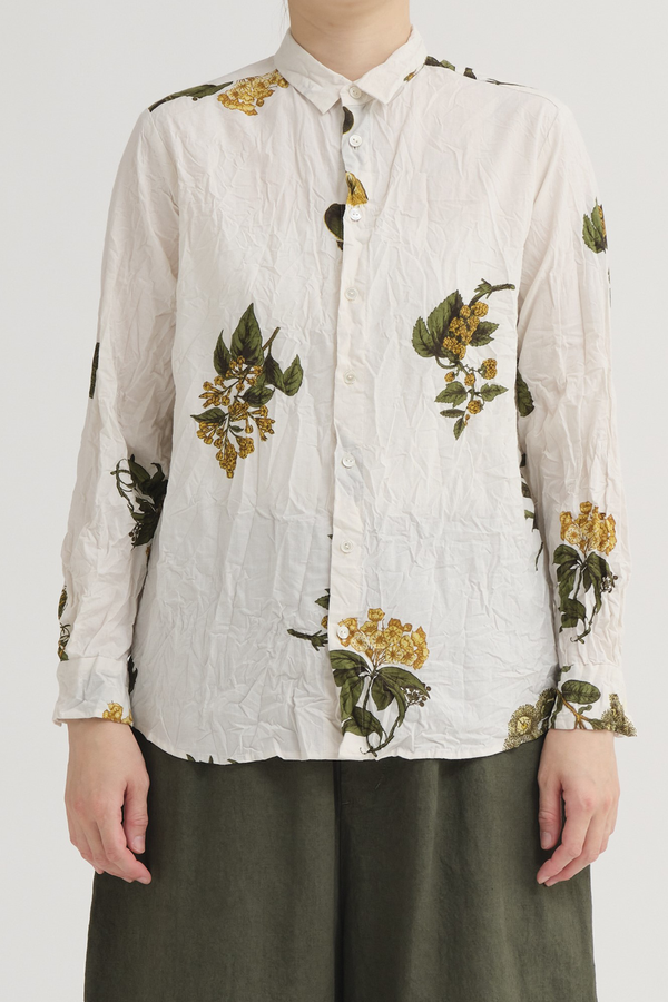 Pas de Calais - Summer Botanical Print Blouse