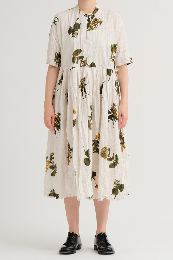 Pas de Calais - Summer Botanical Print Dress