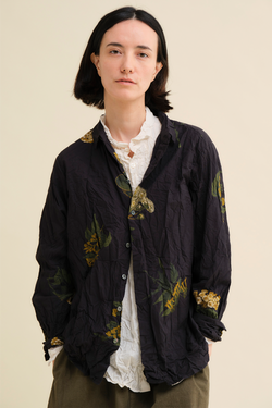 Pas de Calais - Summer Botanical Print Blouse