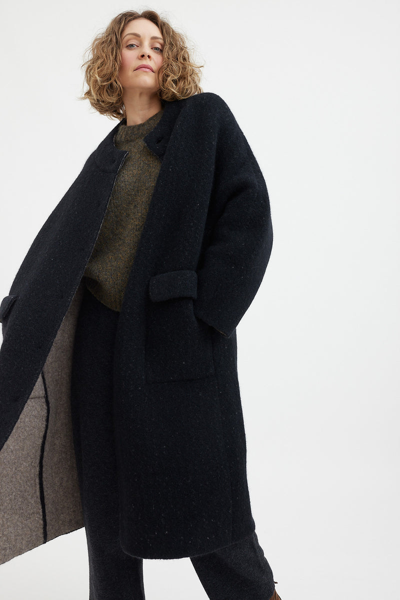 Boboutic - Round Neck Coat