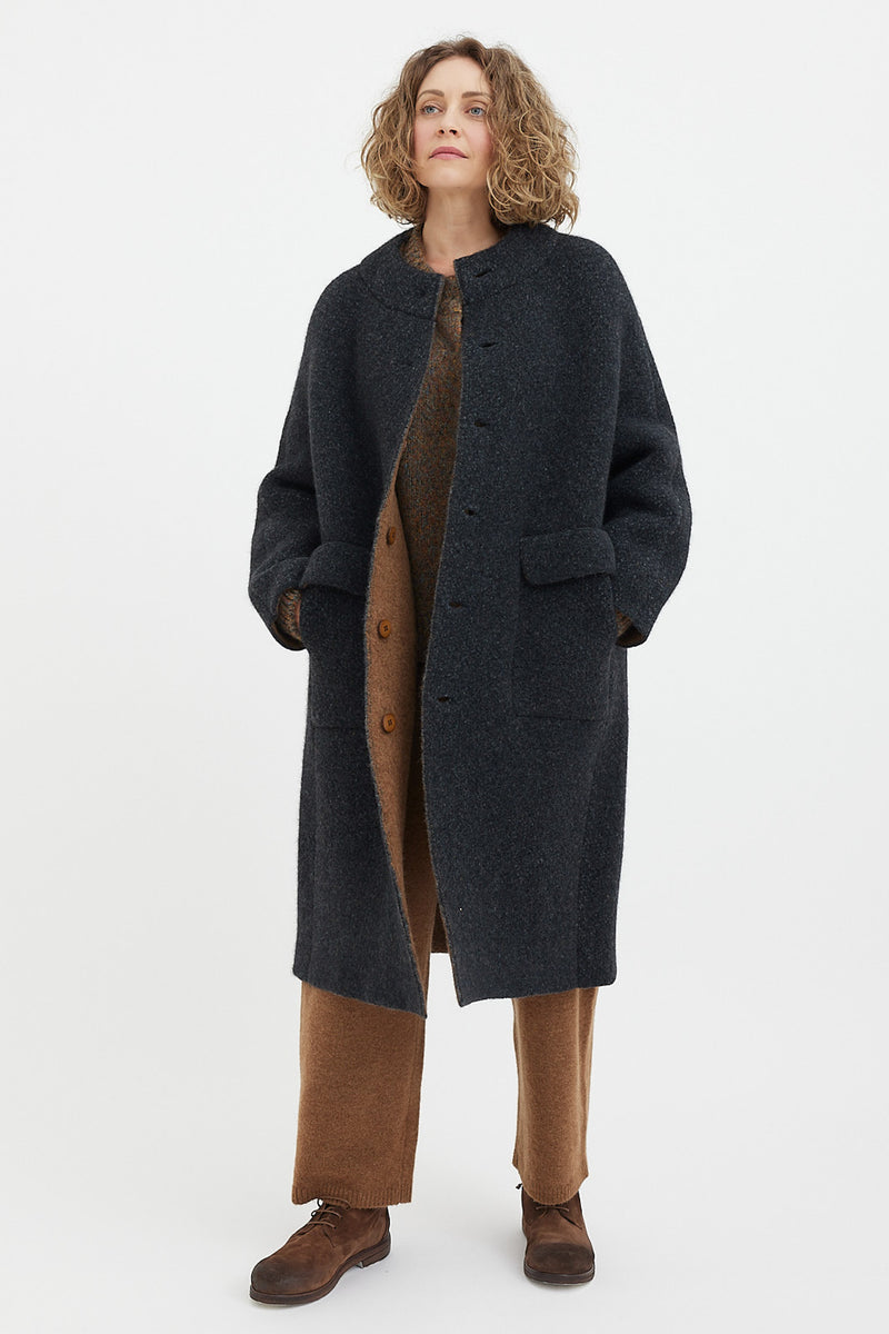 Boboutic - Round Neck Coat