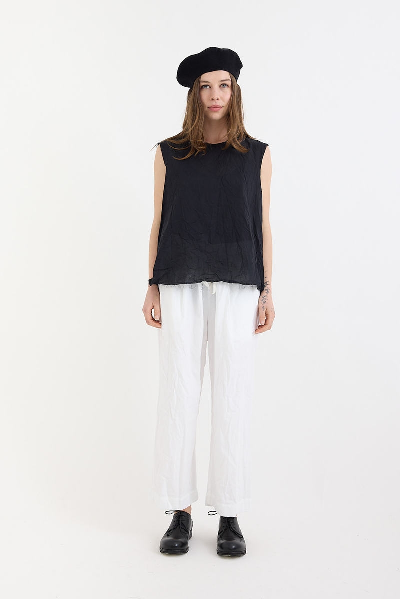 SCHA - Deep Pockets Pants Long - White