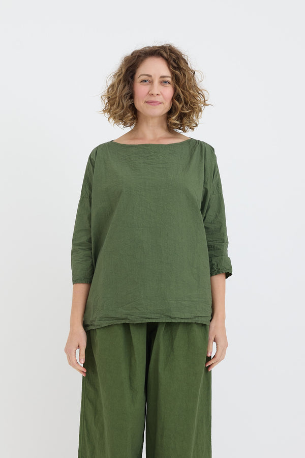 Album di Famiglia - Short Tunic TC - Shirt - Green