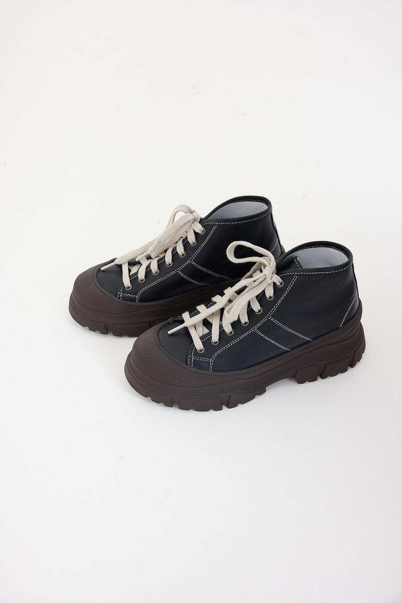 Sofie D'Hoore - Fairway Leather Sneakers Black