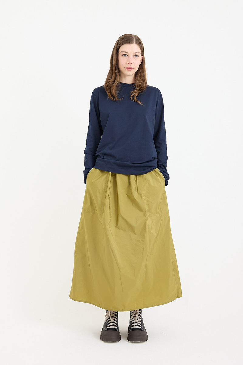 Sofie D'Hoore - Sioux Woven Skirt Olive Oil