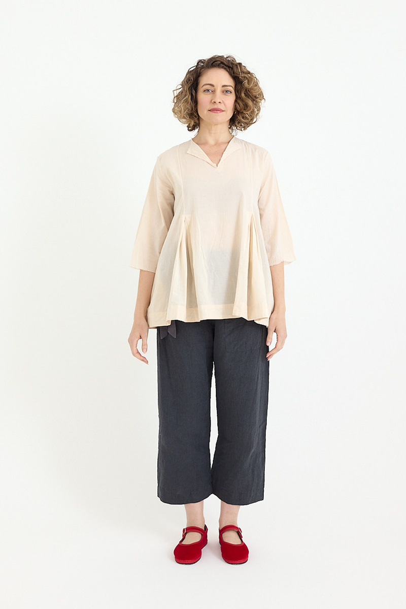 Sula - Double Pleat Top