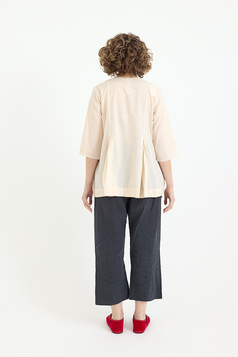 Sula - Double Pleat Top