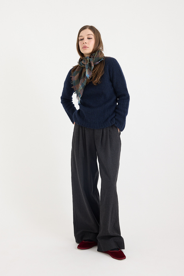 Toast - Cotton Wool Pleat Front Trousers