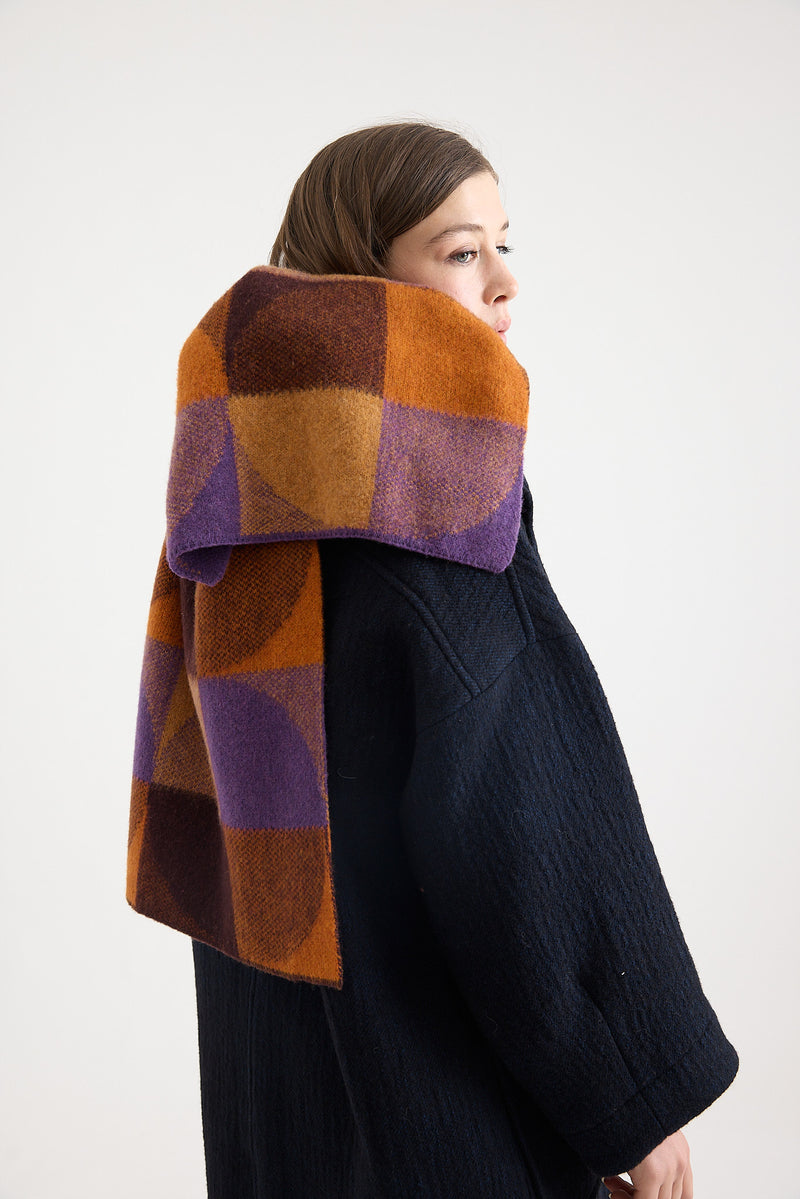 Toast - Colour Block Wool Scarf