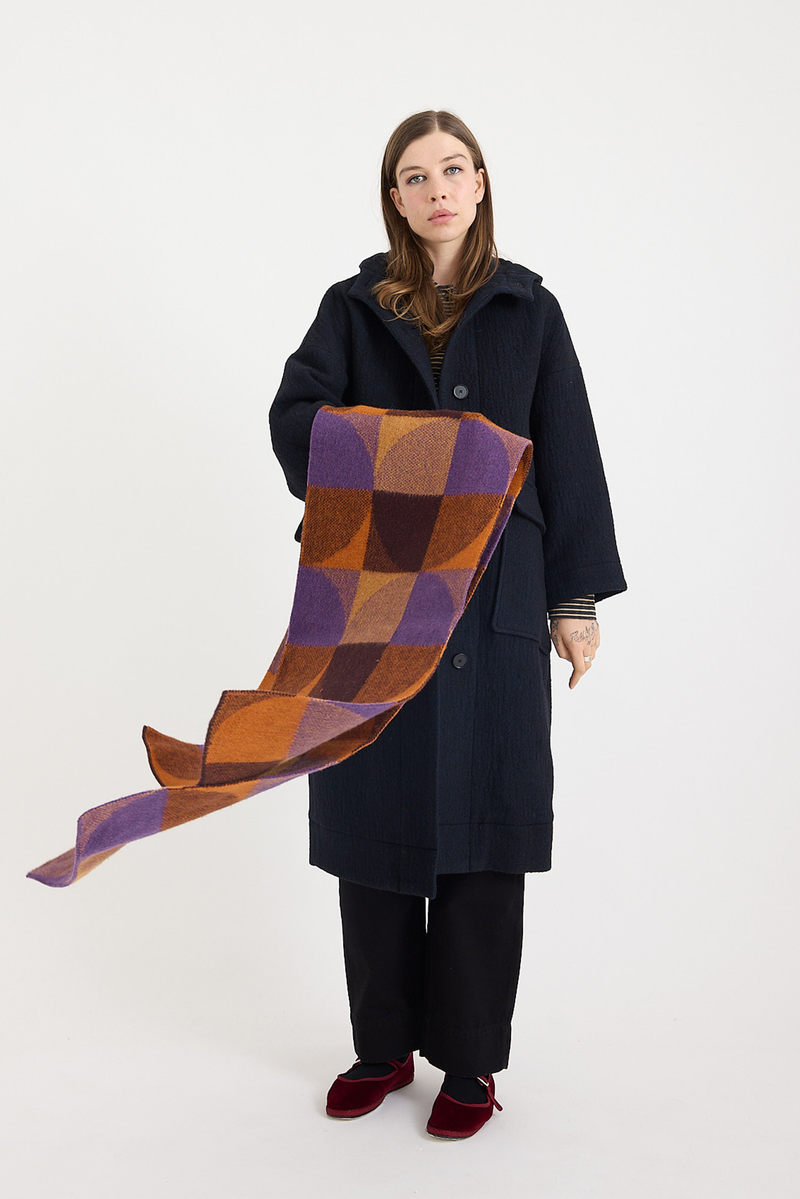 Toast - Colour Block Wool Scarf