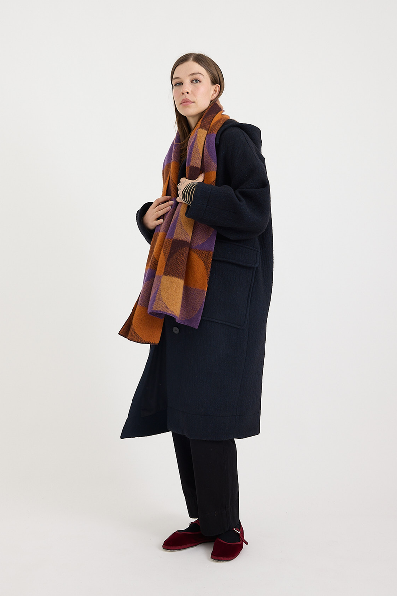 Toast - Colour Block Wool Scarf