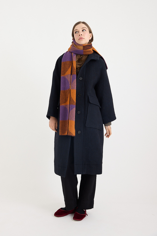 Toast - Colour Block Wool Scarf